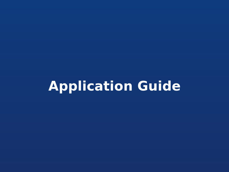 Application Guide